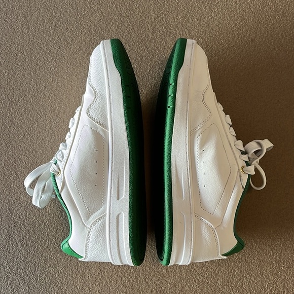 PUMA Court Classy Sneaker- Color: Puma White-Archive Green-Gold -Size 6 - Picture 6 of 9